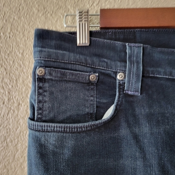 Nudie Jeans Dark Wash Organic Cotton Mens Slim Thin Finn Denim Jeans - Picture 8 of 16